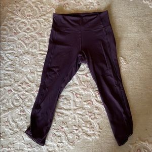Lululemon Cropped Workout Pants